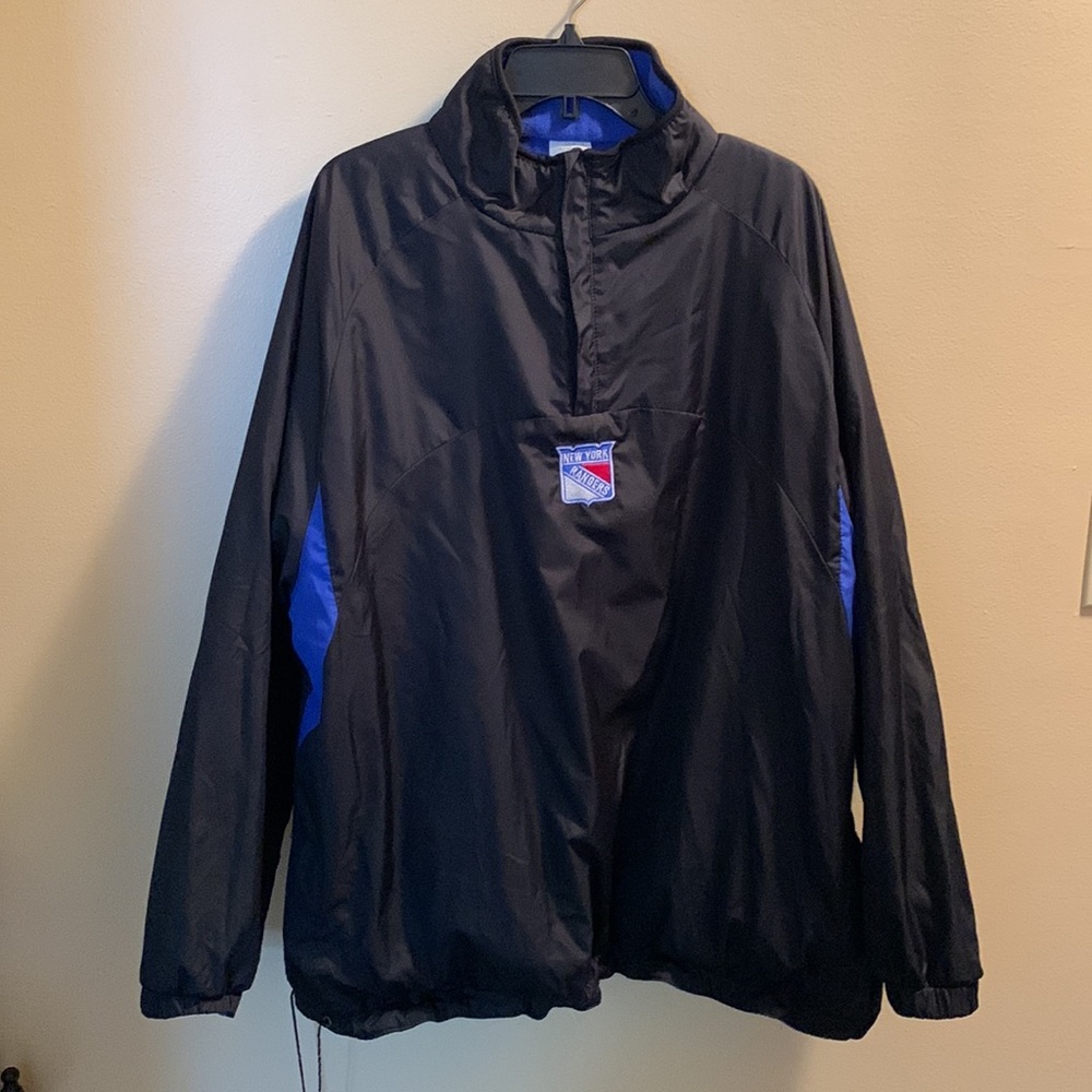 Ny rangers reversible fleece / windbreaker